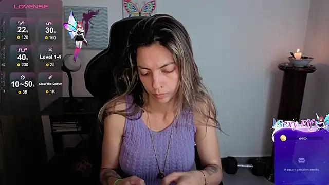 Princezzlove3 online show from June 25, 2:11 pm