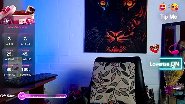 Snapshot of Naty-Brown chatting on March 10, 9:40 pm Naty-Brown online show from March 10, 9:40 pm