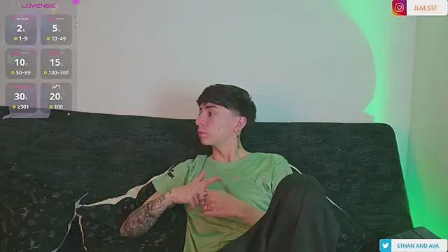 ethan and ava online show from April 11, 2:52 am