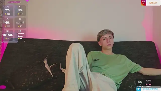 ethan and ava online show from May 22, 2:31 am
