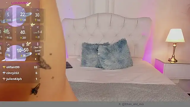 ethan and ava online show from March 13, 5:18 pm