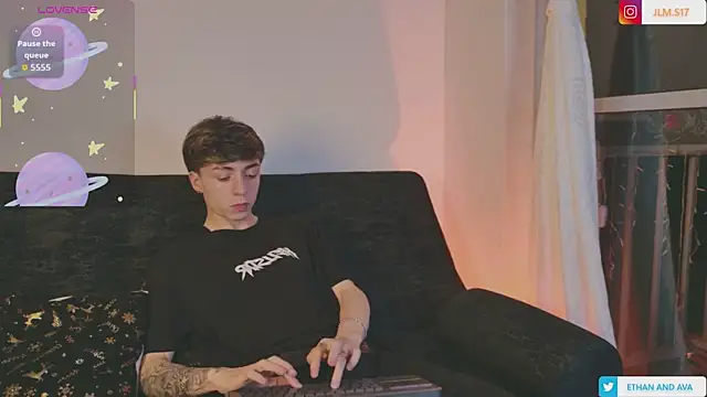 ethan and ava online show from January 8, 2:17 am