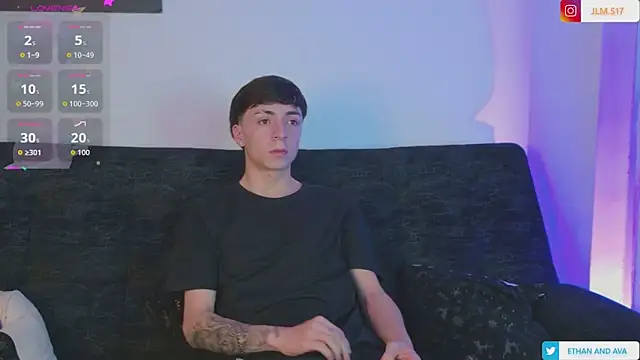 ethan and ava online show from April 3, 2:18 am