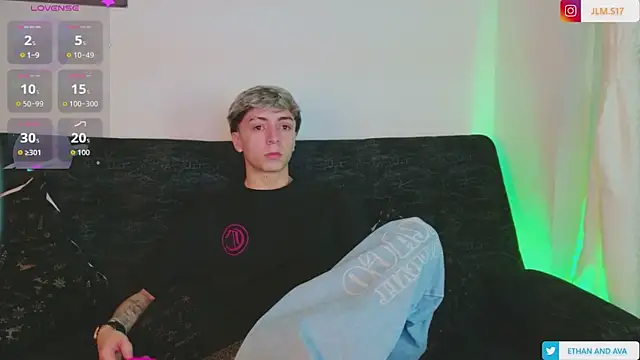 ethan and ava online show from April 26, 3:26 am