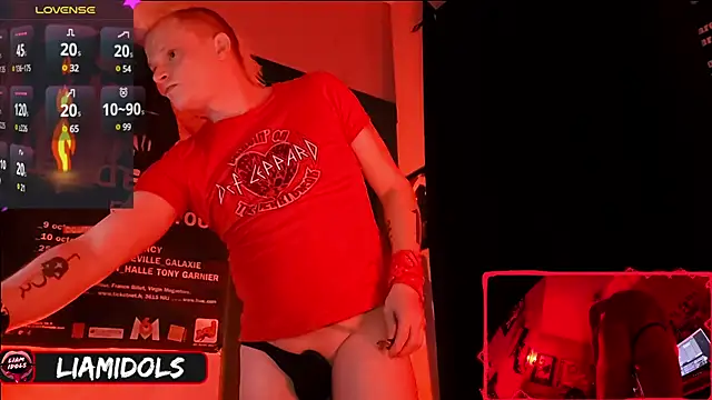 LiamIdols online show from January 19, 12:59 am