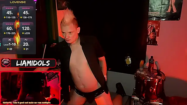 LiamIdols online show from January 22, 12:48 am