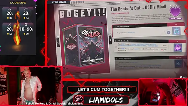 LiamIdols online show from January 16, 6:48 pm