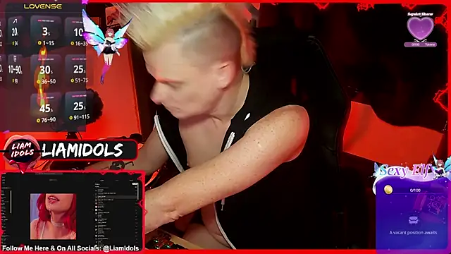 LiamIdols online show from January 17, 3:45 am