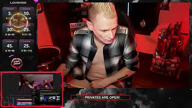 LiamIdols online show from January 23, 3:22 pm