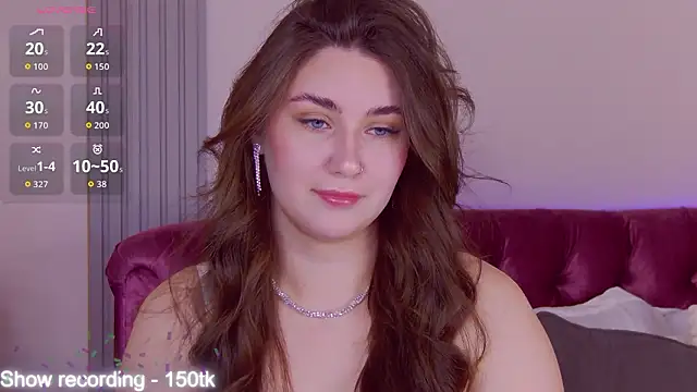 KiraBarlows online show from February 2, 8:30 pm