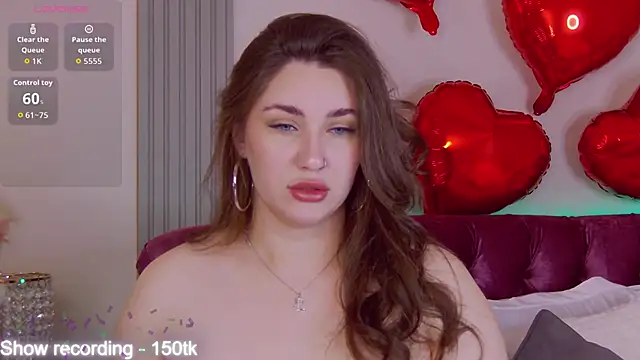 KiraBarlows online show from February 12, 8:30 pm