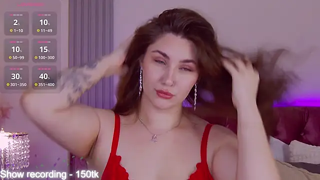 KiraBarlows online show from February 8, 8:28 pm