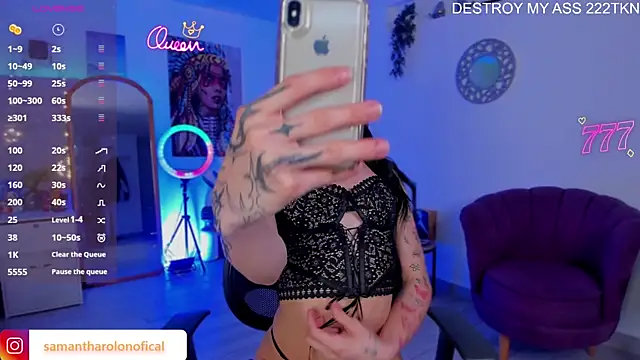 Samantha Rolon online show from May 3, 2:49 am
