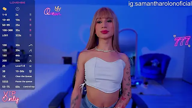 Samantha Rolon online show from March 13, 12:04 am