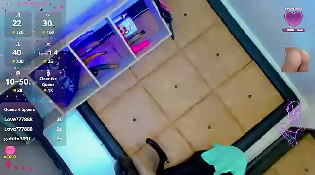 Snapshot of Barbie_Latina chatting on March 8, 5:01 pm Barbie Latina online show from March 8, 5:01 pm