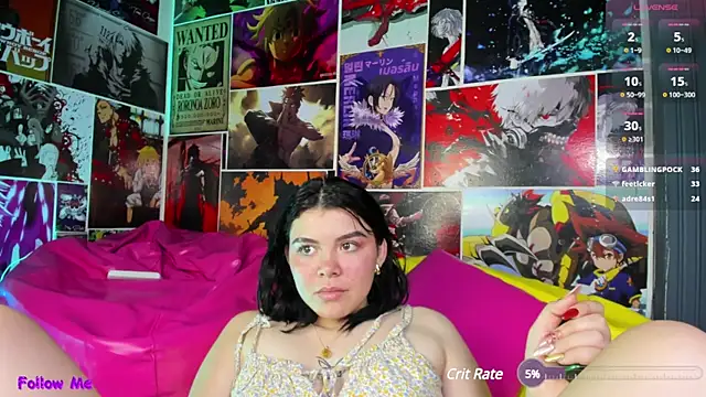 Snapshot of Zoe_Cheshire chatting on February 13, 4:32 am Zoe Cheshire online show from February 13, 4:32 am