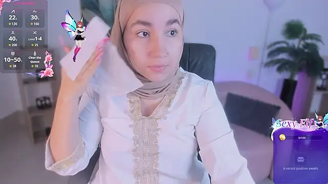 Ayha khalaf online show from February 23, 2:02 am