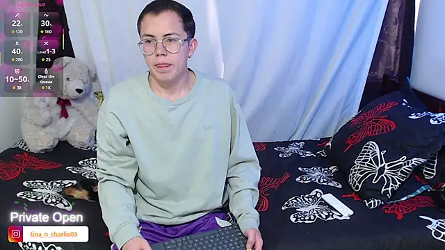 Snapshot of Tina_4_Charlie chatting on September 20, 1:27 pm Tina 4 Charlie online show from September 20, 1:27 pm