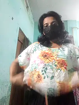 Snapshot of Bong-lady chatting on January 27, 7:45 am Bong-lady online show from January 27, 7:45 am