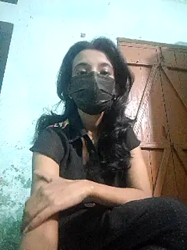 Snapshot of Bong-lady chatting on February 26, 7:45 am Bong-lady online show from February 26, 7:45 am