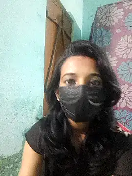 Snapshot of Bong-lady chatting on January 23, 8:25 am Bong-lady online show from January 23, 8:25 am