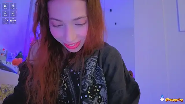 Snapshot of HappyVivy chatting on September 23, 9:00 pm HappyVivy online show from September 23, 9:00 pm