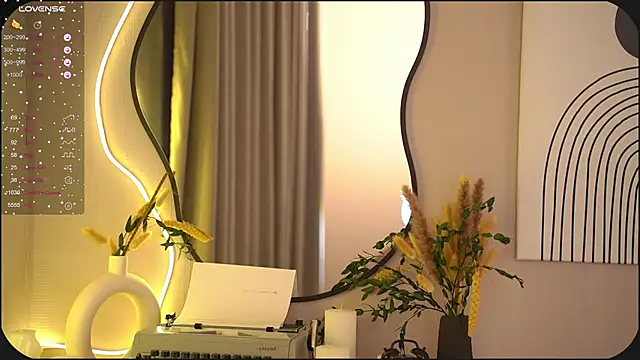 Snapshot of HappyVivy chatting on March 7, 8:34 am HappyVivy online show from March 7, 8:34 am