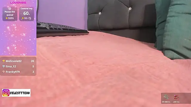 celesstte 00 online show from January 5, 5:27 pm