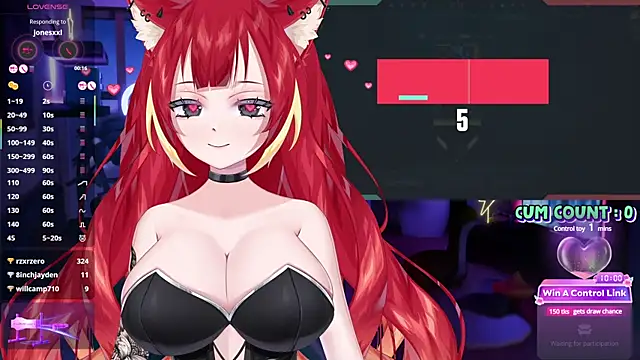 LewdKira VT online show from March 2, 9:21 am