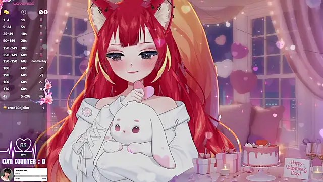 Snapshot of LewdKira_VT chatting on February 11, 6:52 pm LewdKira VT online show from February 11, 6:52 pm