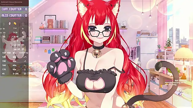 LewdKira VT online show from November 3, 4:10 pm