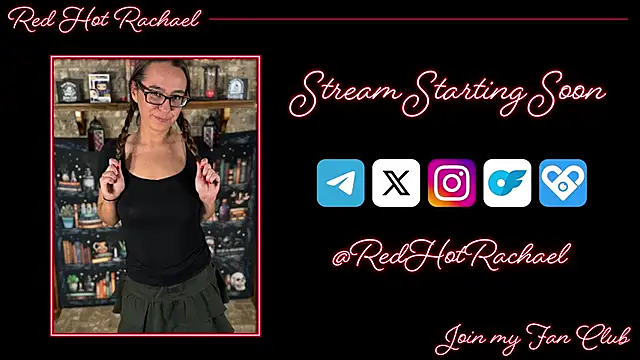 Snapshot of RedHotRachael chatting on February 21, 4:05 pm RedHotRachael online show from February 21, 4:05 pm