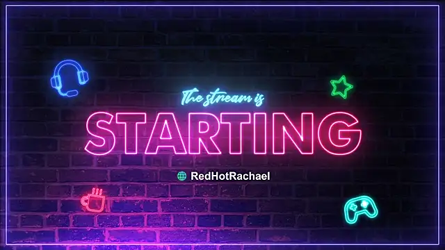 RedHotRachael online show from November 8, 4:43 pm