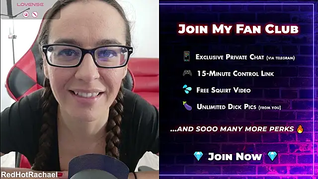 RedHotRachael online show from November 5, 3:59 pm