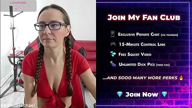 RedHotRachael online show from November 6, 4:11 pm