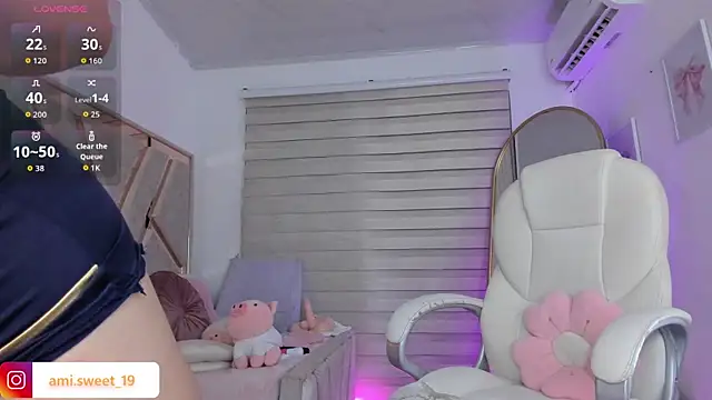 ami sweet 19 online show from November 6, 12:36 am