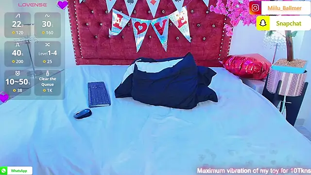 Milu ballmer online show from February 14, 7:19 am