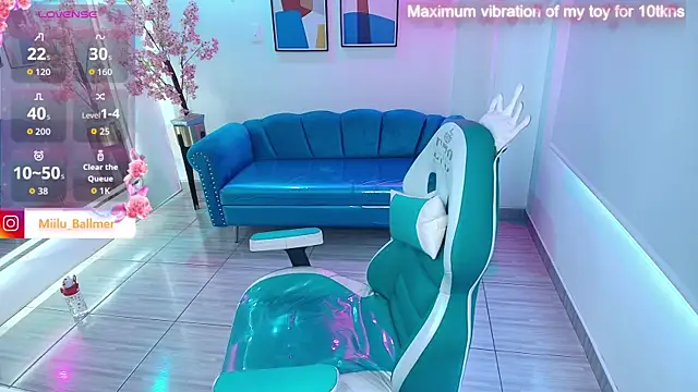 Milu ballmer online show from January 9, 7:21 pm