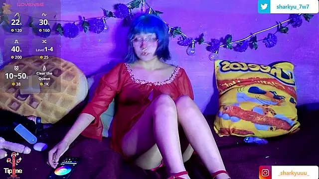 Sharkyu1 online show from March 12, 4:18 am