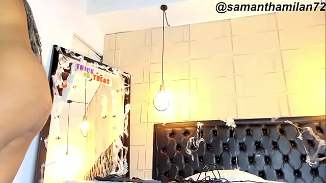 Snapshot of SamanthaMilann chatting on October 26, 10:48 am SamanthaMilann online show from October 26, 10:48 am