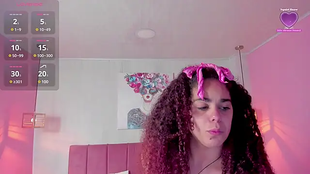 Snapshot of ninna_curly chatting on March 12, 4:19 am ninna curly online show from March 12, 4:19 am
