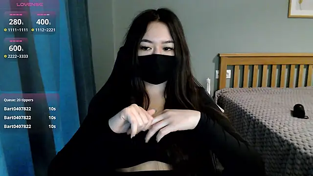 Snapshot of AyameAsakura chatting on March 14, 7:15 am AyameAsakura online show from March 14, 7:15 am