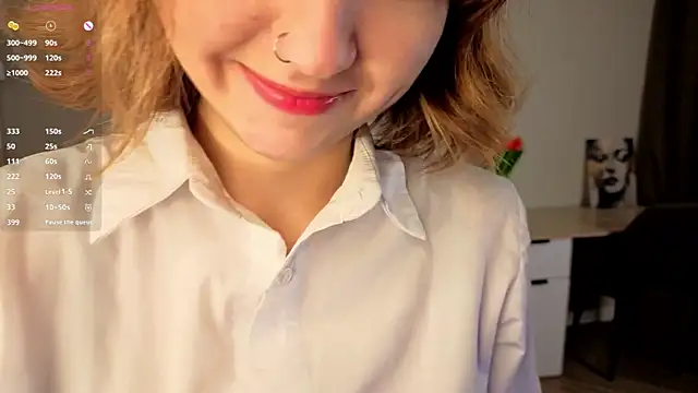 ElvaAxley online show from October 10, 10:10 pm