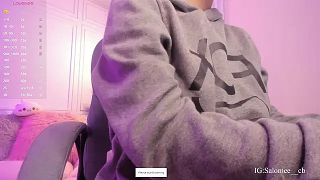 Salome  evans online show from November 11, 1:28 pm