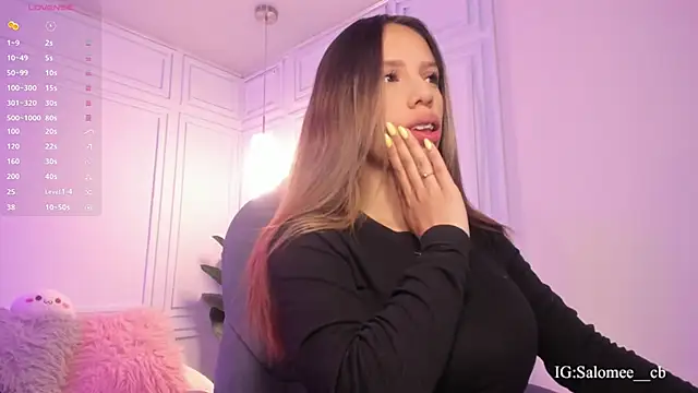 Salome  evans online show from November 3, 1:04 pm