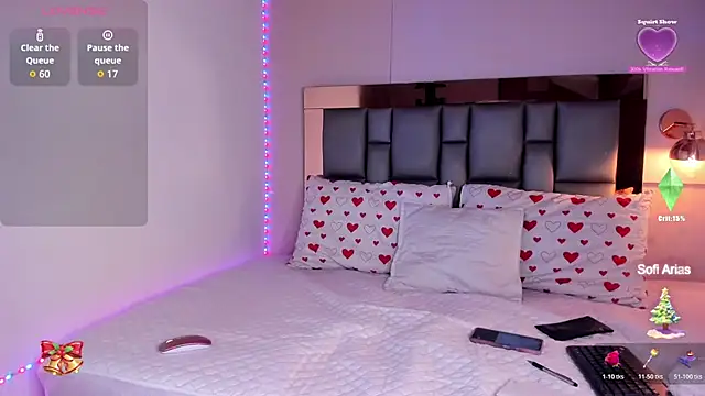 SofiArias online show from January 6, 10:14 pm