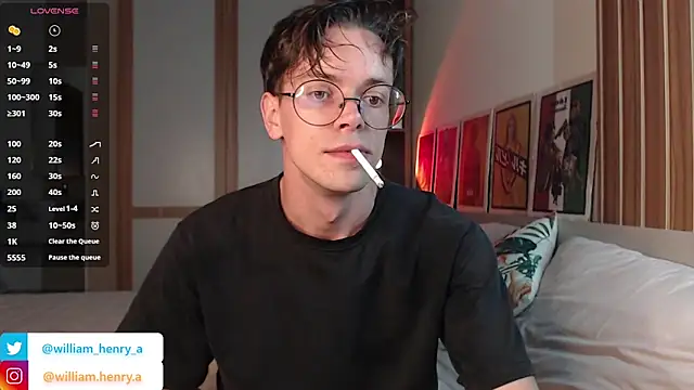 William Henry  online show from March 14, 5:30 pm