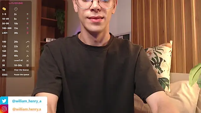 William Henry  online show from March 12, 10:30 am