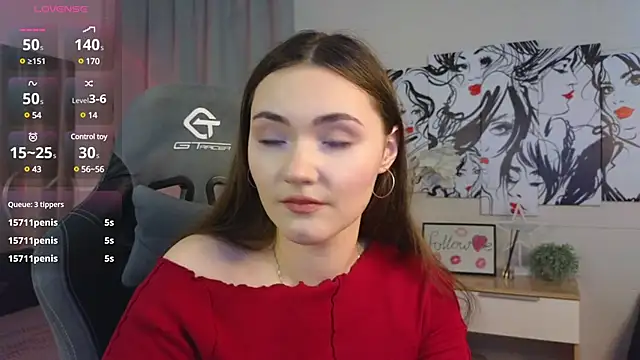 Kira Jin online show from March 11, 8:19 am