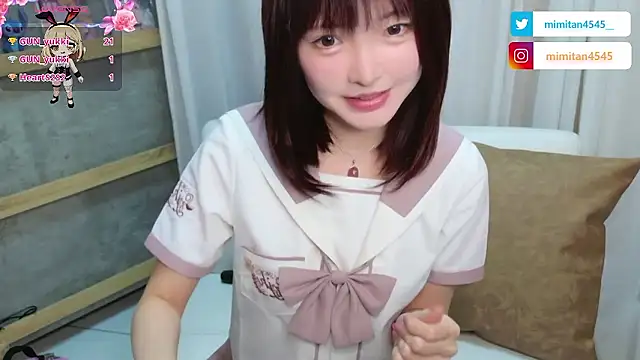 mimitan4545 online show from November 7, 12:10 pm